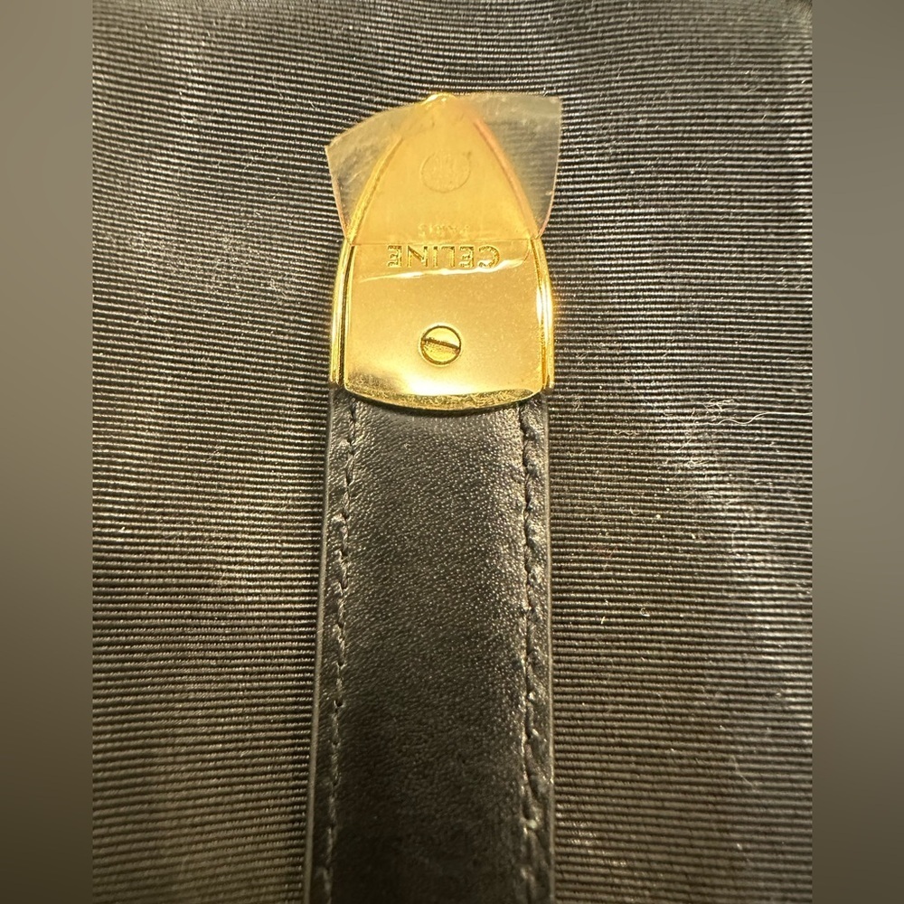 Celine SMALL 18MM WESTERN BELT IN TAURILLON LEATHER Size 70 - Picture 9 of 16